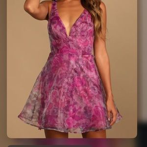 Lulu’s cocktail dress - floral
